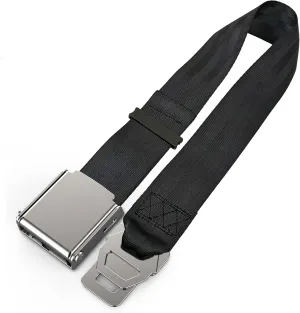 2 in 1 Airplane Seat Belt Extender - Adjustable Length, Fits All Airlines Including Southwest Airlines' 737-800/737MAX8