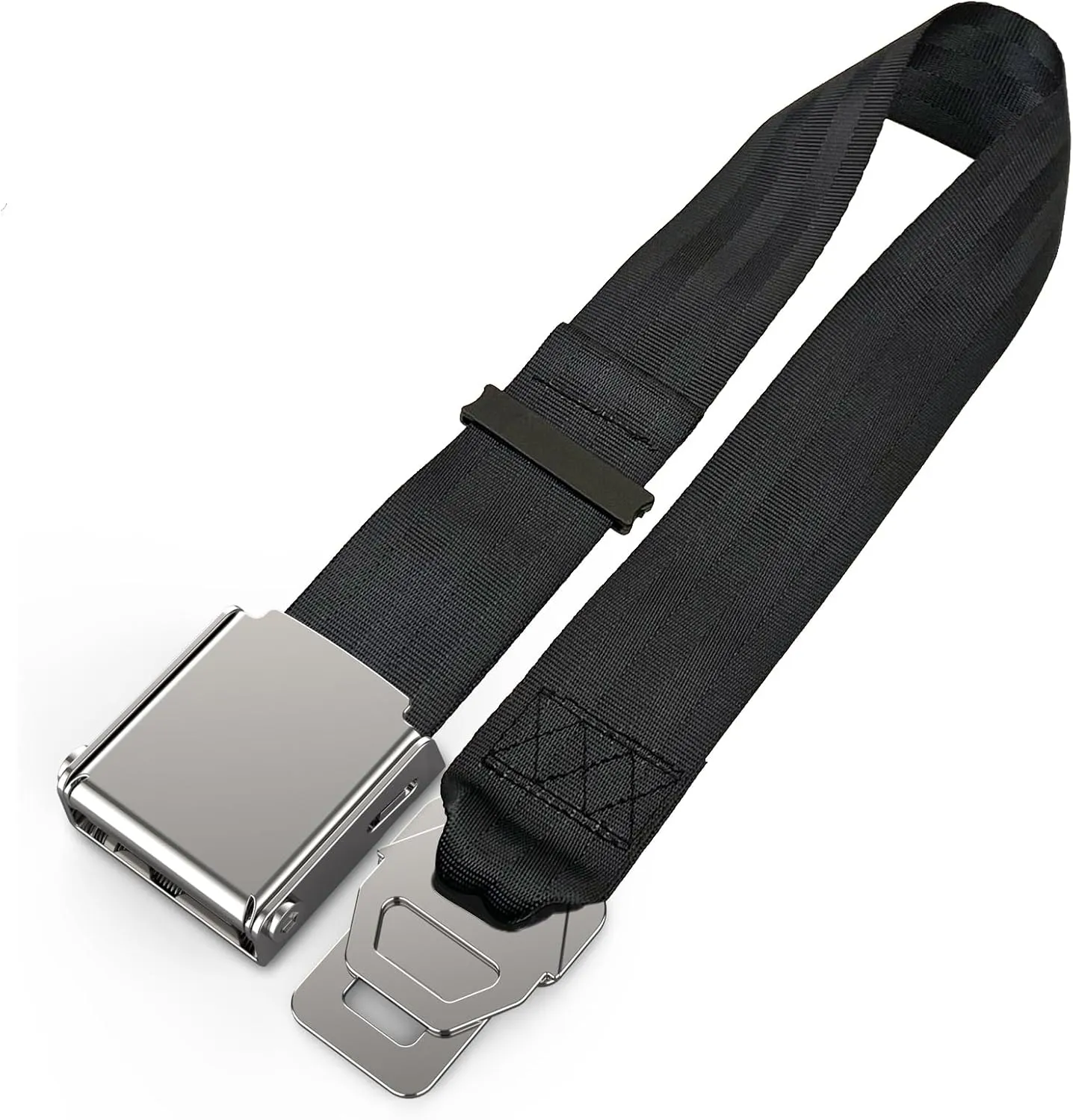 2 in 1 Airplane Seat Belt Extender - Adjustable Length, Fits All Airlines Including Southwest Airlines' 737-800/737MAX8