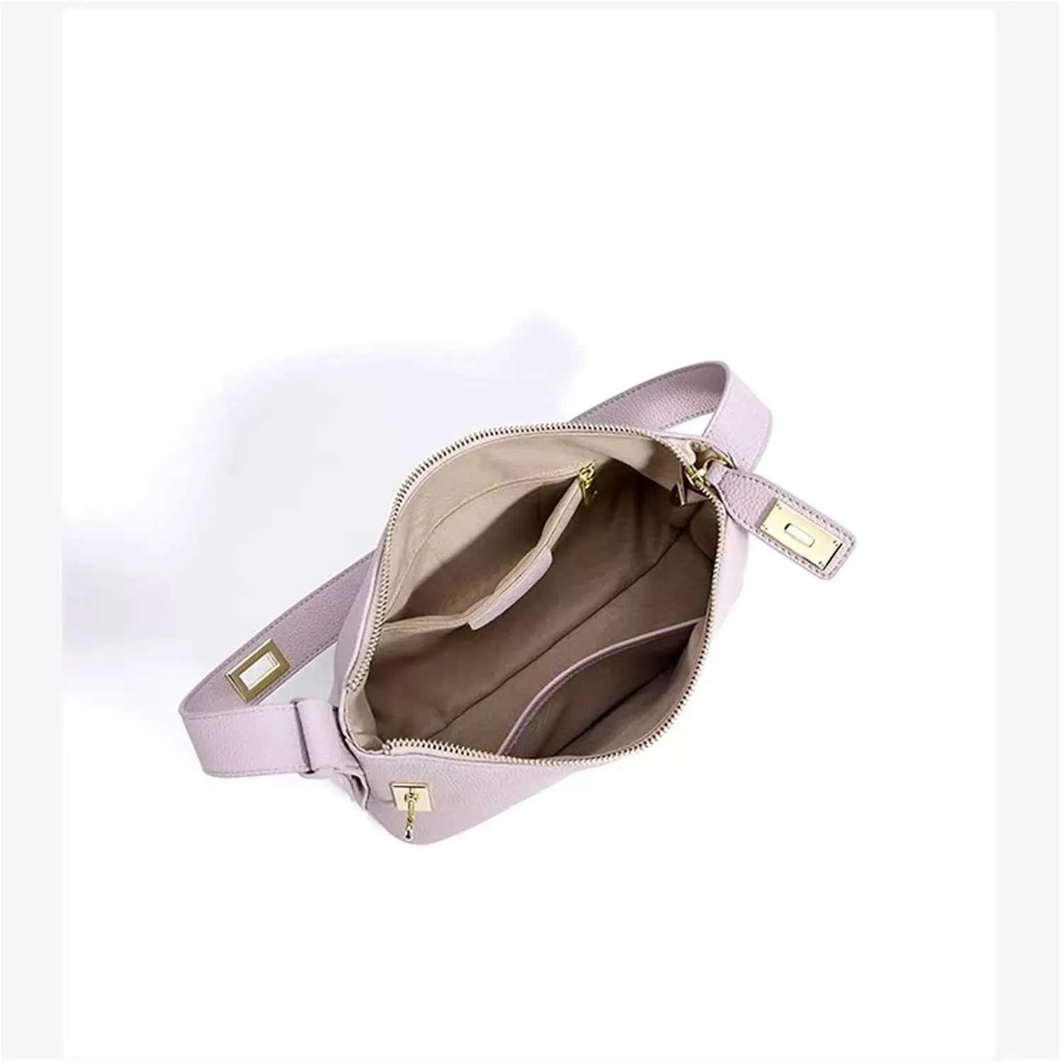 2025 Cowhide Handbag High-end Crossbody One-shoulder Genuine Leather Women's Bag