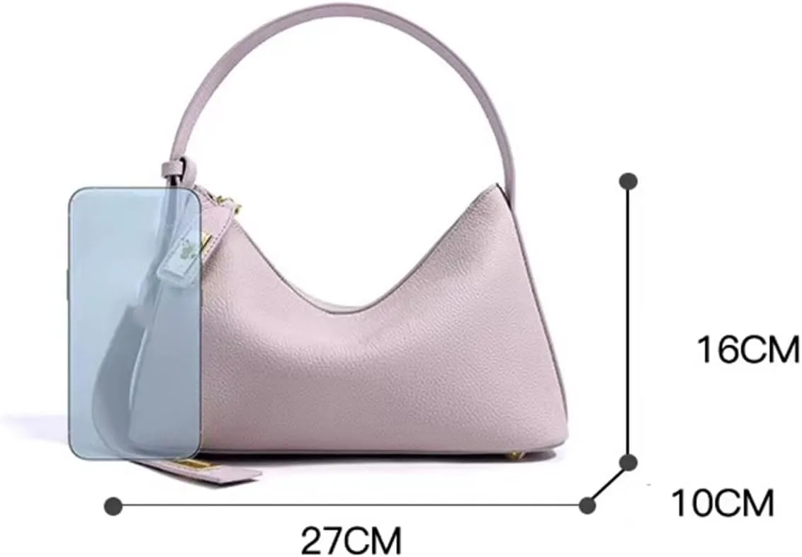 2025 Cowhide Handbag High-end Crossbody One-shoulder Genuine Leather Women's Bag