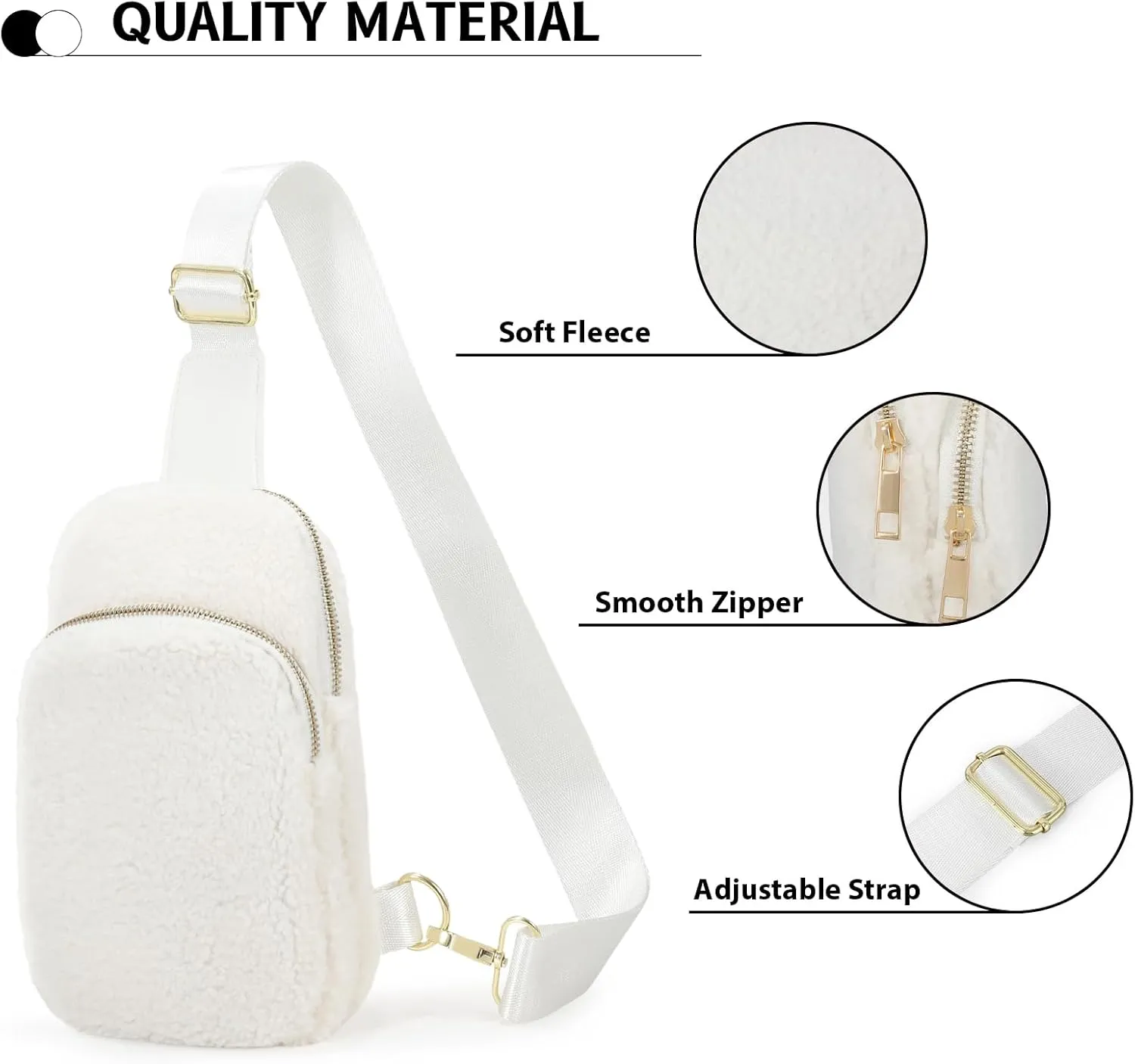 2025 Sling Bag for Women, Crossbody Sling Bag with Adjustable Strap for Traveling Walking