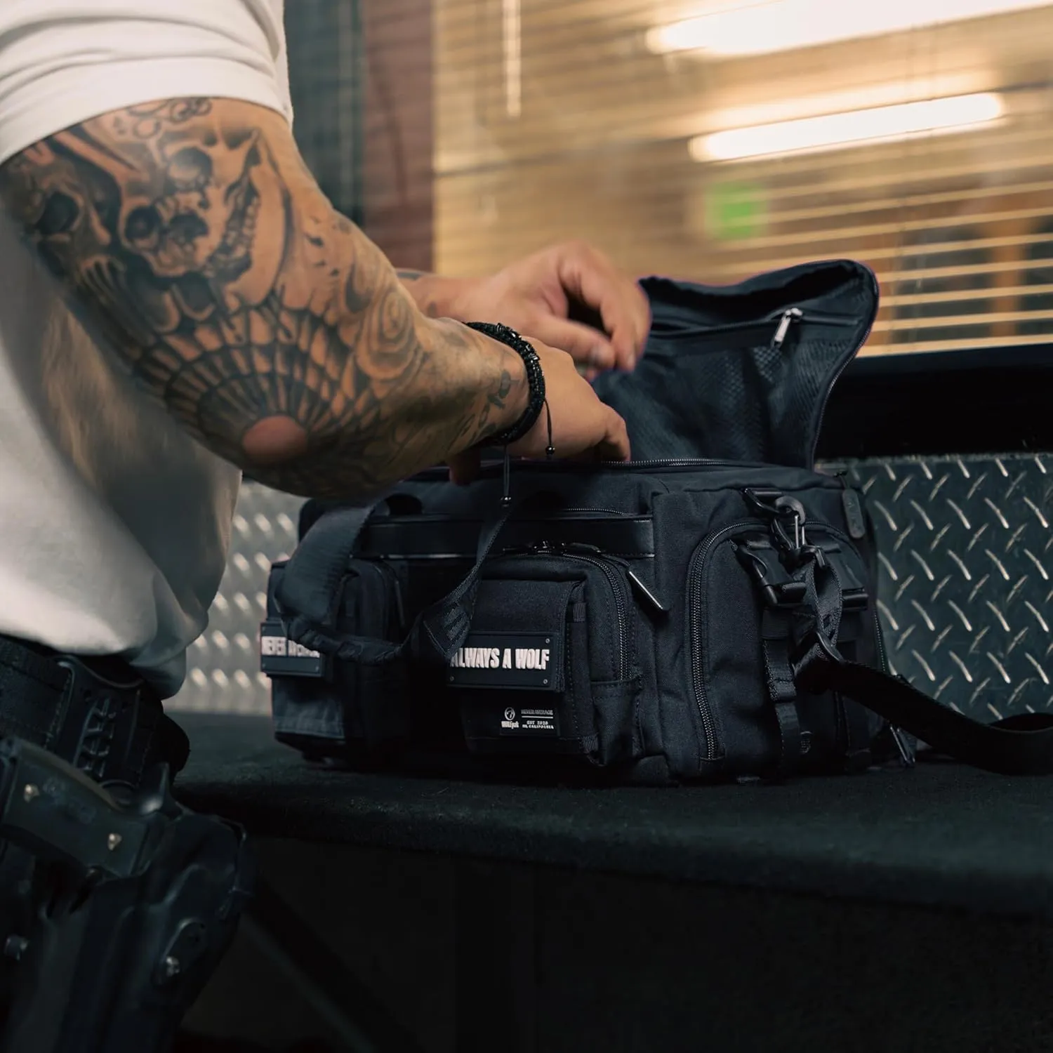 20L Mini Duffle Bag (Alpha Black)