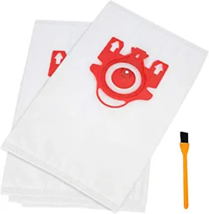 20PCS Replacement Vacuum Bags Compatible with Miele FJM Series Vacuum Cleaner S241-S256i,S290-S299, S300i-S399, S500-S578, S700-S799, Compact C1, Compact C2, Complete C1