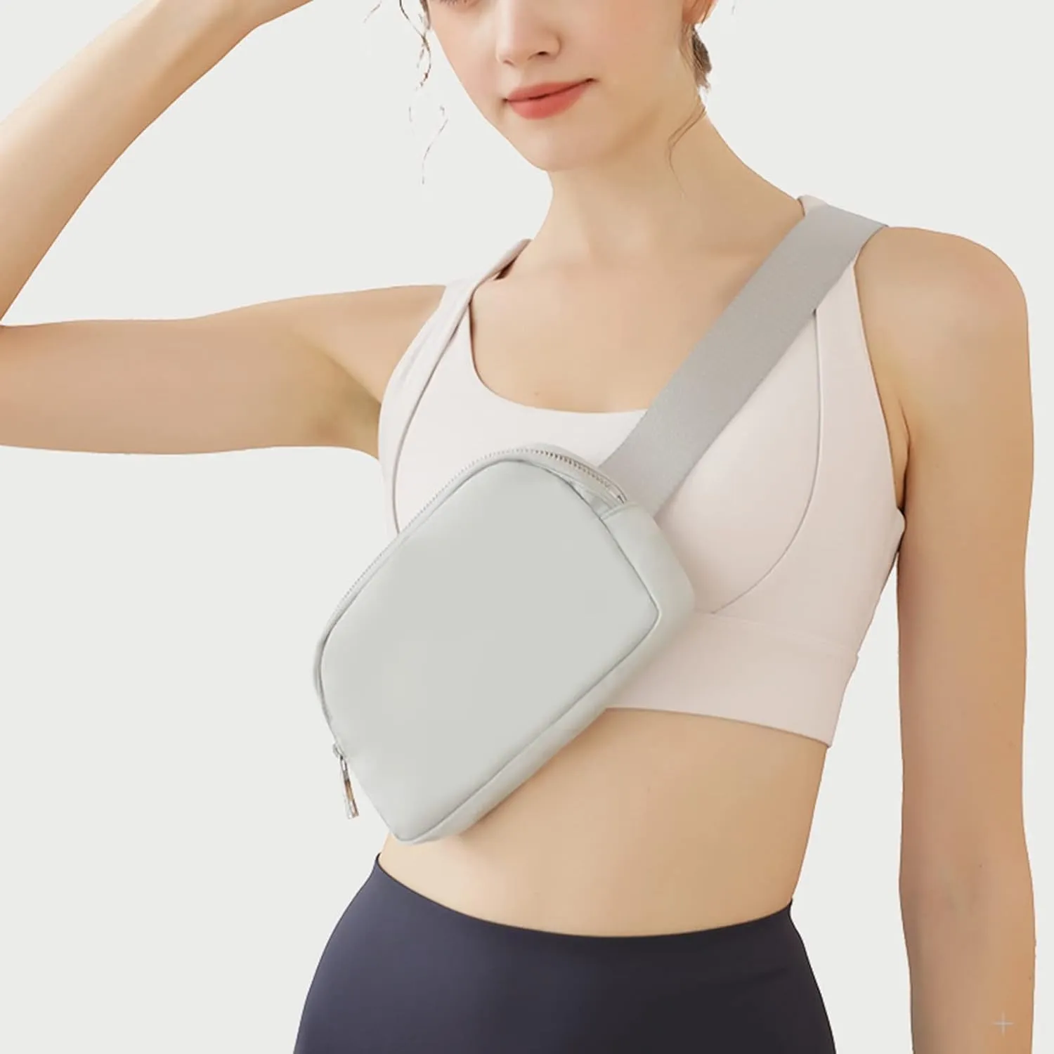 60 120CM Waist Bag Gym Waist Belt Pouch Utility Waist Belt Pouch Activewear Waist Bag Suitable for Travel Party