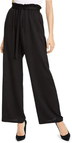 A. Byer Women's Juniors Wide Leg Elastic Waist Comfortable Pants