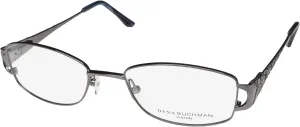 Adelphia Full-Rim Metal Adjustable Nosepads Eyeglass Frame/Glasses [50-18-130, black]