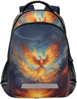 ALAZA Toddler Backpack School Girls Boys Bookbag Kids Children Bags Phoenix Phenix 3 Student Daypack Travel Teen