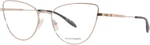 Alexander McQueen AM0268O Rose Gold 55/18/140 women Eyewear Frame