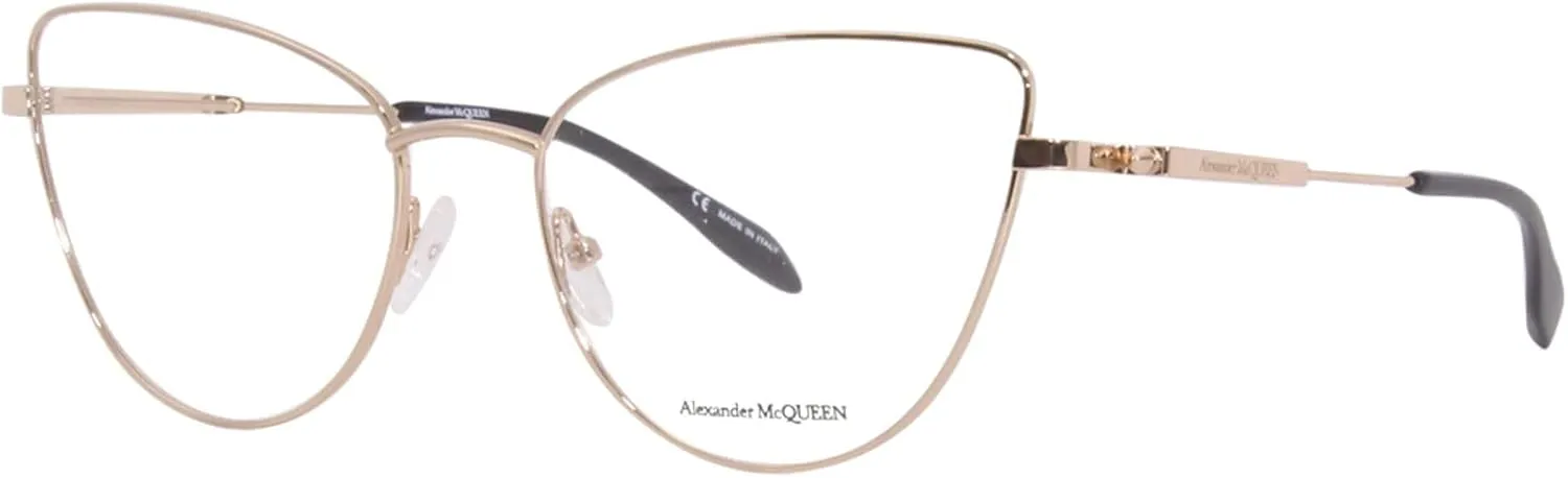 Alexander McQueen AM0268O Rose Gold 55/18/140 women Eyewear Frame