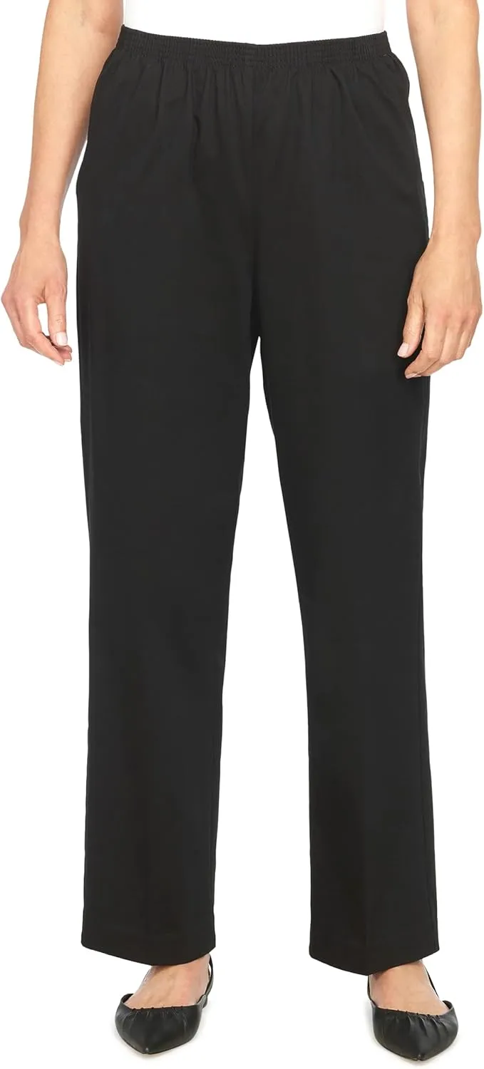 All Around Elastic Waist Cotton Medium Twill Pants