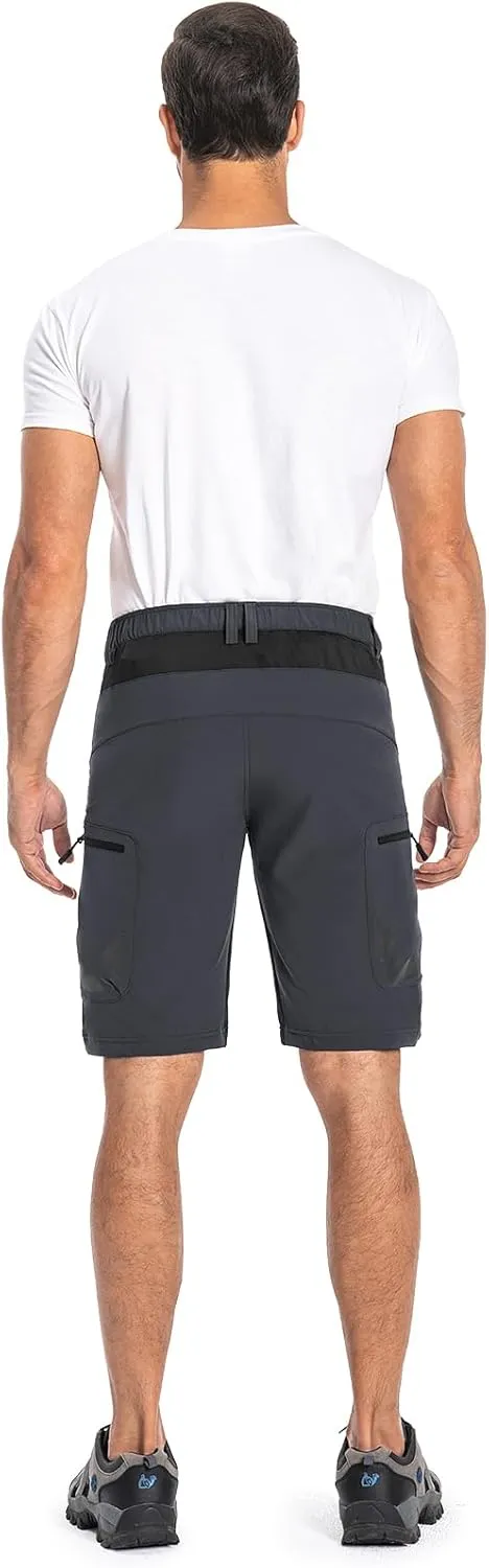 Ally Mens Mountain Bike Shorts 4D Padded Baggy Quick Dry Lightweight Bicycle Cycling Biking Bike Shorts