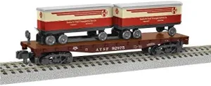 American Flyer A/F Santa FE Piggyback