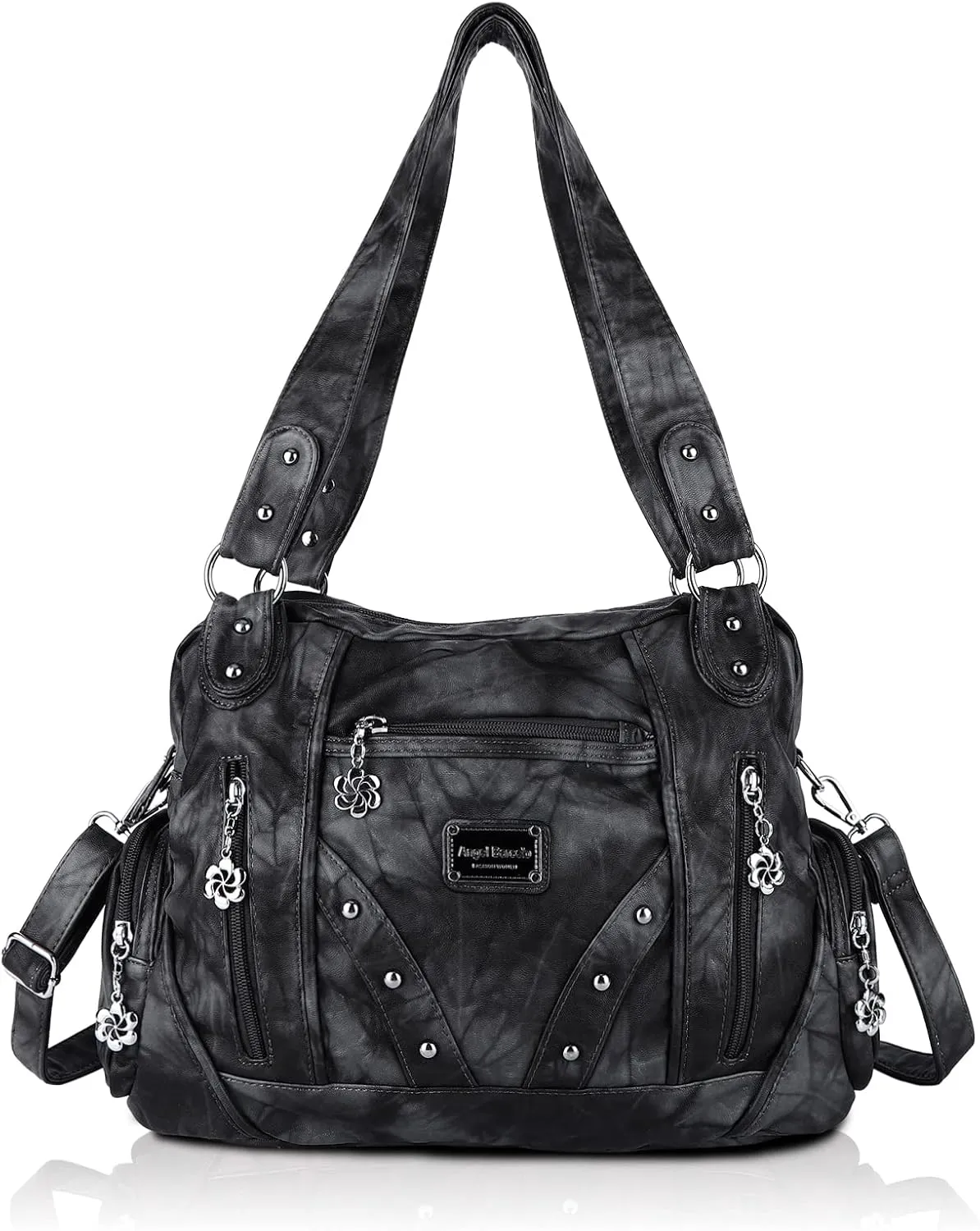 Angel Barcelo Hobo Bag for Women Crossbody Purse and Handbags Ladies Shoulder Bags