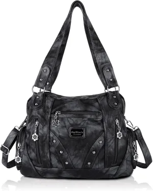 Angel Barcelo Hobo Bag for Women Crossbody Purse and Handbags Ladies Shoulder Bags