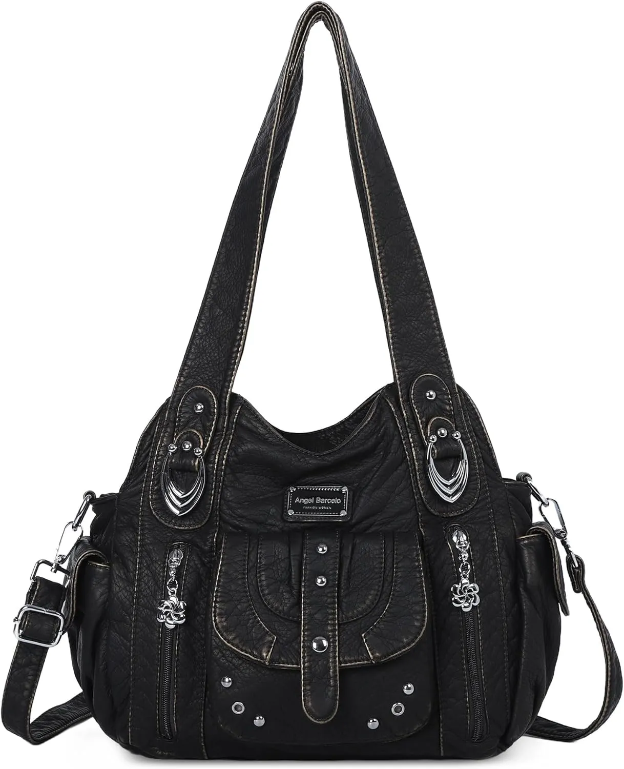 Angel Barcelo Hobo Bag for Women Crossbody Purse and Handbags Shoulder Bags