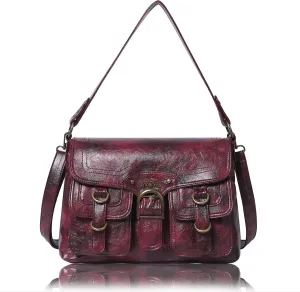 Angel Kiss Purses and Handbags for Women,Vegan Leather Hobo Purses Crossbody Hobo Bag Tote Satchel Handbags