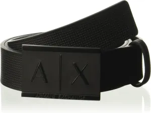 Armani Exchange Men's Inlay Logo Belt