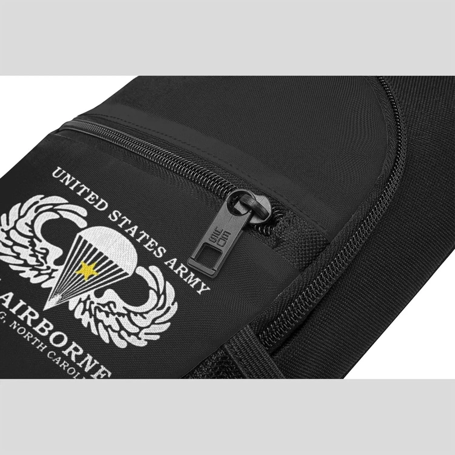 Army 82nd Airborne Sling Bag Crossbody Backpack Shoulder Casual Daypack Bags for Men