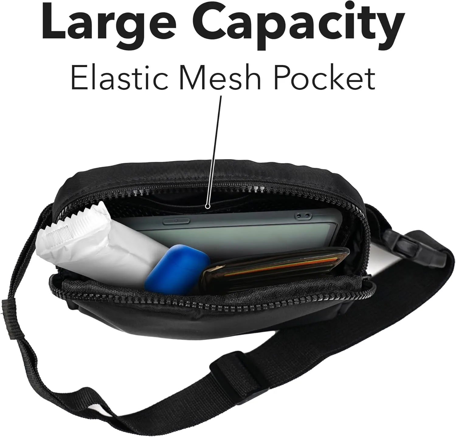 Army Black Knights Alumni Seal Belt Bag, Crossbody Fanny Pack for Women and Men, Adjustable