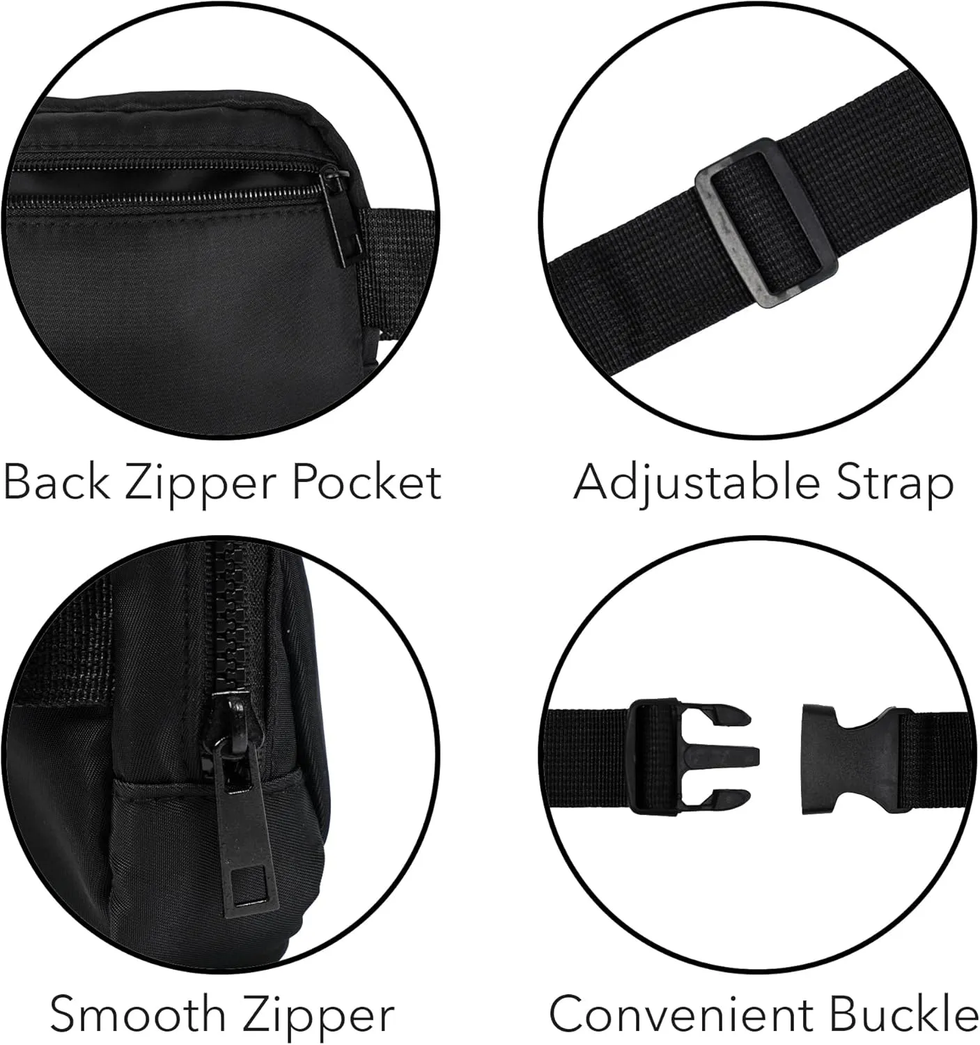Army Black Knights Alumni Seal Belt Bag, Crossbody Fanny Pack for Women and Men, Adjustable