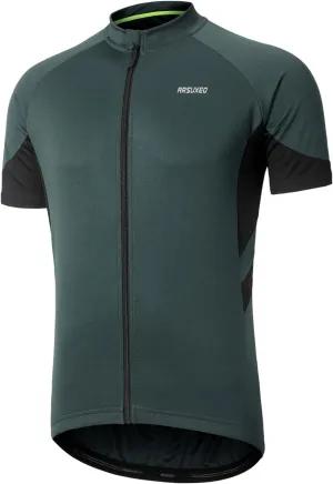 ARSUXEO Men's Short Sleeves Cycling Jersey Bicycle Biking Bike Shirt 636