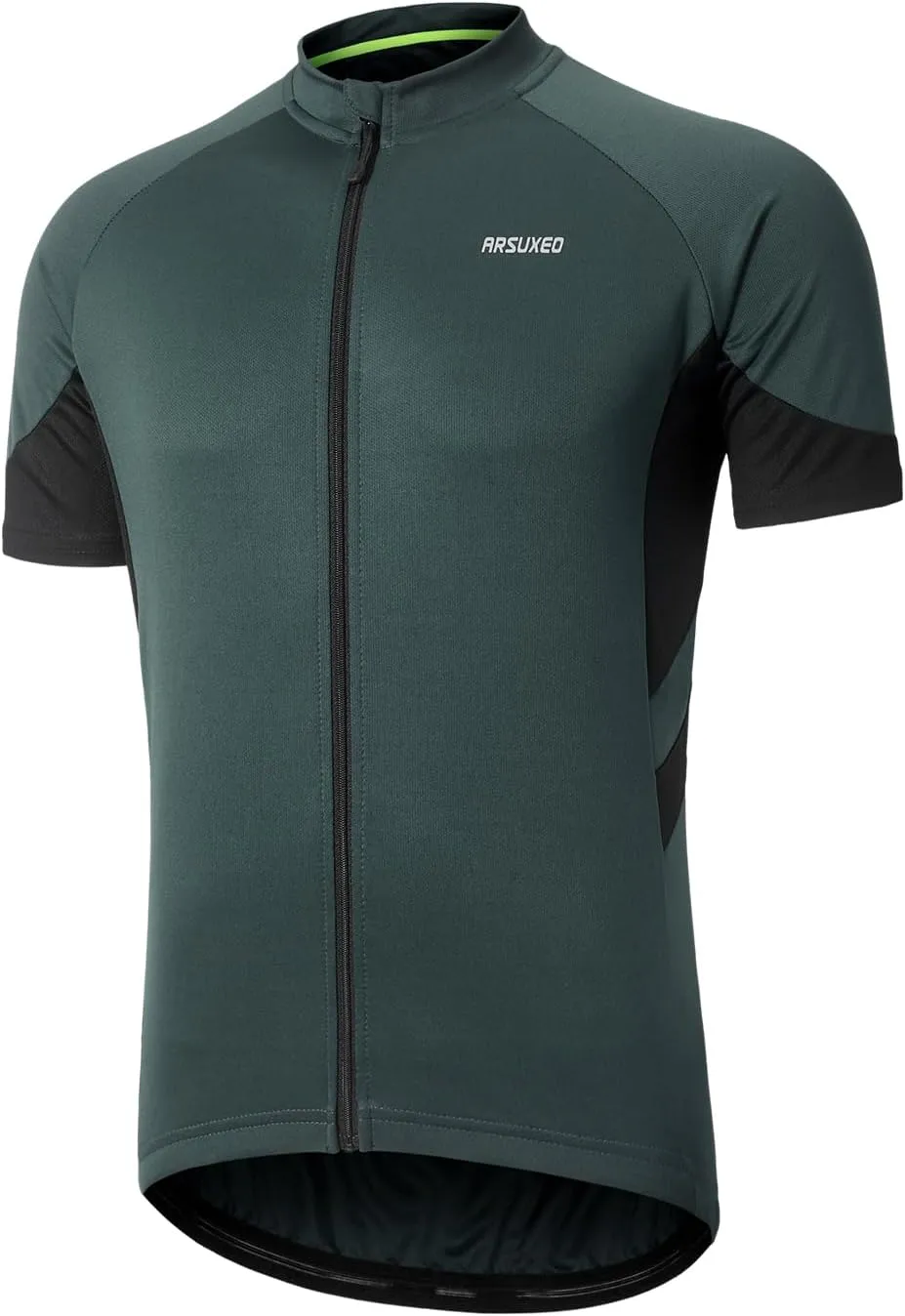 ARSUXEO Men's Short Sleeves Cycling Jersey Bicycle Biking Bike Shirt 636