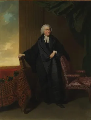 ArtDirect Johan Joseph Zoffany 15x18 Gold Ornate Frame and Double Matted Museum Art Print Titled - The Reverend Philip Cocks (1735-1797) (Late 1760s)