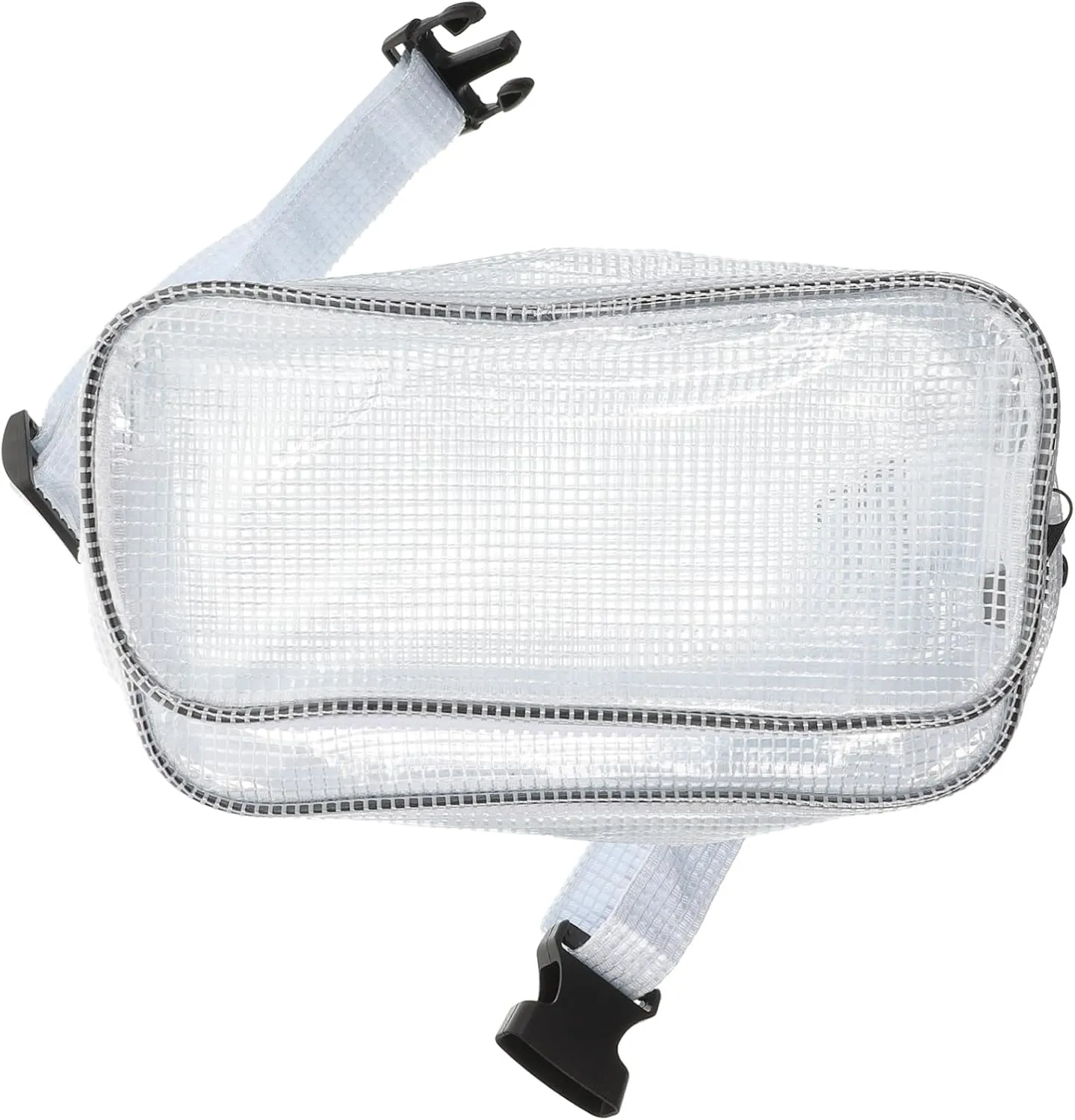 ARTIBETTER Pvc Tool Bag Sports Waist Bag Packing Clear Body Bag Duffel Adjustable Belt Bag Electrician Belt Bag Lole Bags Transparent Belt Bag Clear Tool Pouch Travel Storage Bag Duffle White