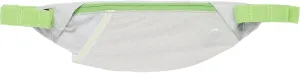 ASICS Unisex WAIST POUCH Men's RUNNING Accessories, OS, GLACIER GREY/ELECTRIC LIME