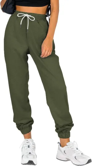 ATHMILE Sweatpants Women Baggy Joggers Workout Loose Lounge Lightweight Comfy Sweat High Waisted Athletic Pants