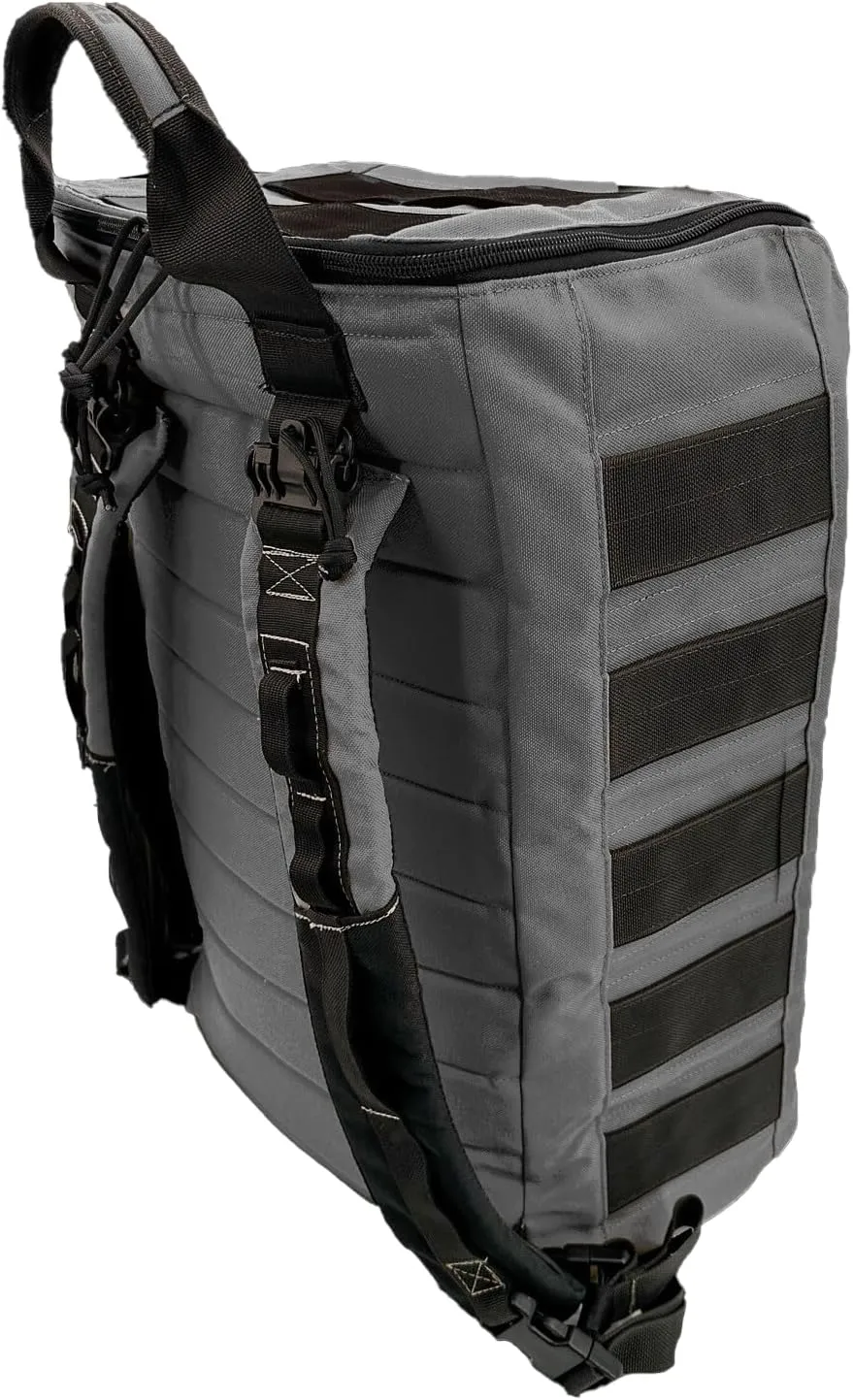 Atlas 46 AIMS 26 Slot Backpack for Attaching Tool Pouches, Holsters and Accessories - Berry Compliant - Made in the USA (Coyote Brown)