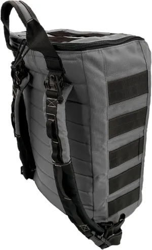 Atlas 46 AIMS 26 Slot Backpack for Attaching Tool Pouches, Holsters and Accessories - Berry Compliant - Made in the USA (Coyote Brown)
