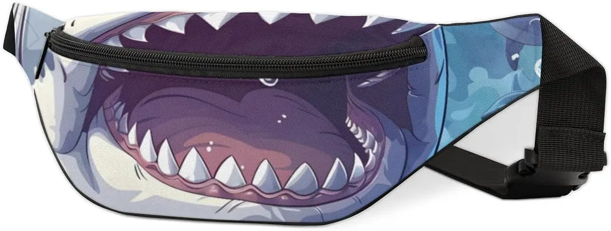 Attack Shark Fanny Packs for Women Men Cross Body Purse Waterproof Sports Waist Bag Pack Belt Bag for Travel Hiking Running Cycling