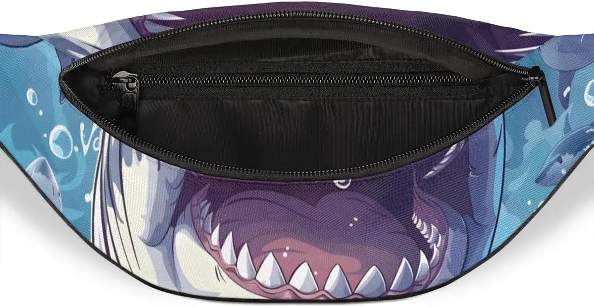 Attack Shark Fanny Packs for Women Men Cross Body Purse Waterproof Sports Waist Bag Pack Belt Bag for Travel Hiking Running Cycling