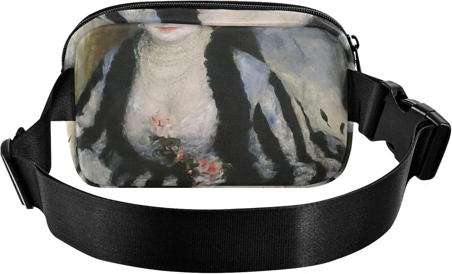 Auguste Renoir Painting Waterproof Fanny Pack for Women Everywhere Belt Bag Funky Travel Waist Pack for Men