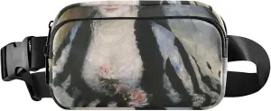 Auguste Renoir Painting Waterproof Fanny Pack for Women Everywhere Belt Bag Funky Travel Waist Pack for Men