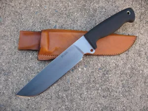 Azula Gun Holsters BUSSE Combat Knife Company Basic 8 Knife Custom Molded Leather Sheath TAN