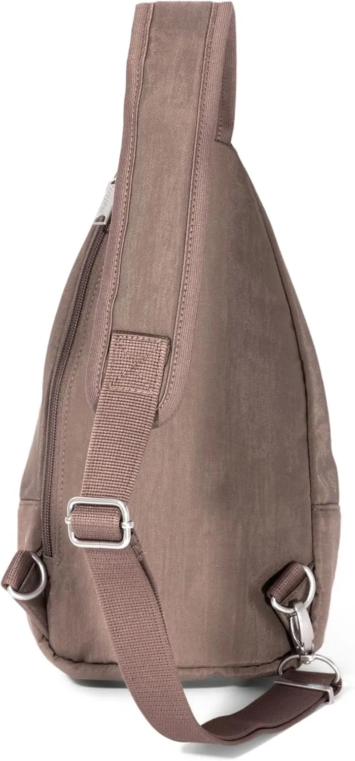 Baggallini Anti-Theft Daytripper Sling 7x12 Crossbody Travel Safe Bag W/Securtex Locking Zippers, Slash-Resistant & RFID