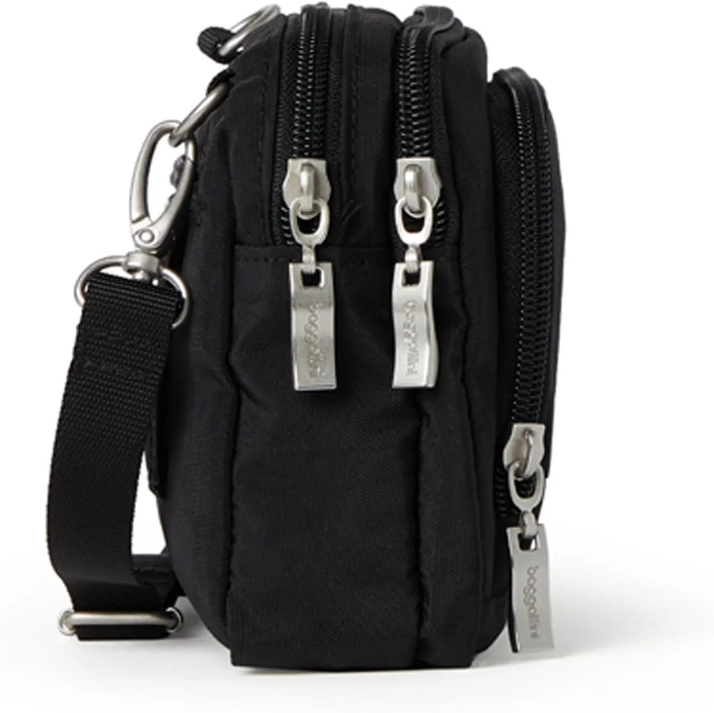 Baggallini Women Triple Zip Bag with Wallet