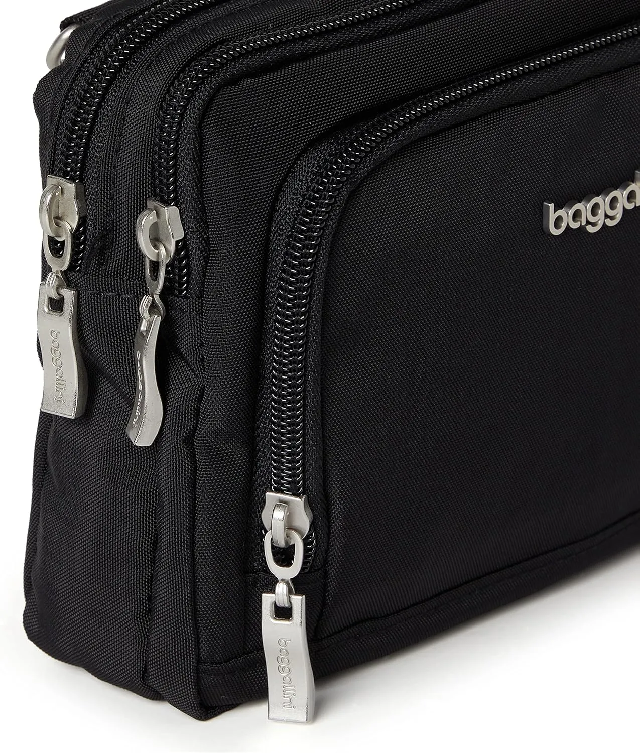 Baggallini Women Triple Zip Bag with Wallet
