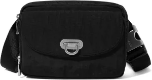Baggallini Women's Coastal Flip Lock Fanny Pack Sling 7.5"x5.6" Belt Bag W/RFID Card Slots Adjustable Strap