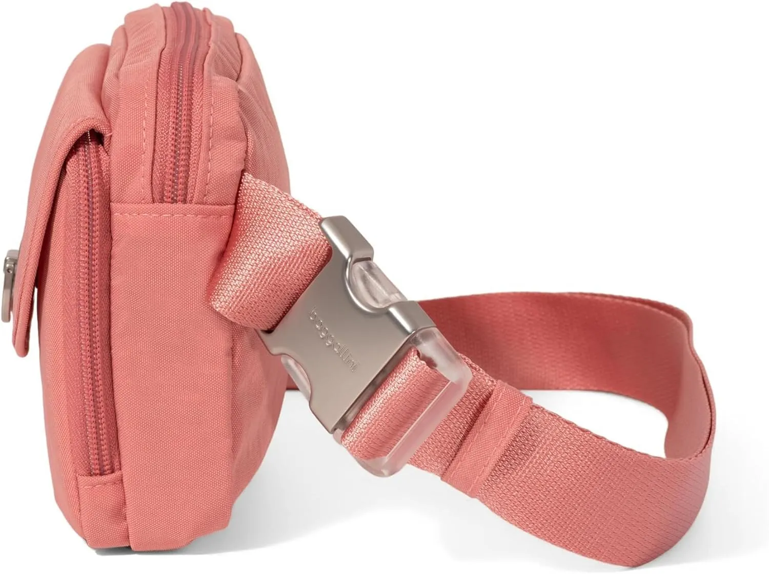 Baggallini Women's Coastal Flip Lock Fanny Pack Sling 7.5"x5.6" Belt Bag W/RFID Card Slots Adjustable Strap