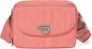 Baggallini Women's Coastal Flip Lock Fanny Pack Sling 7.5"x5.6" Belt Bag W/RFID Card Slots Adjustable Strap