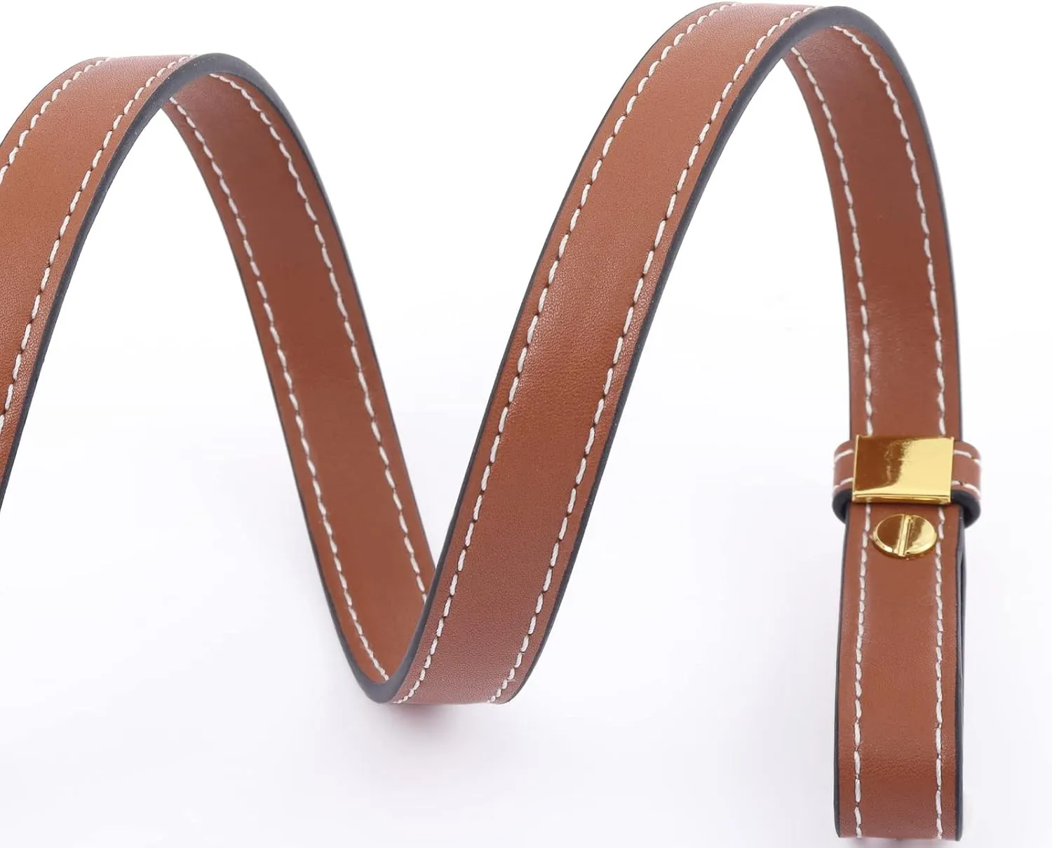 BAIXUEJI Genuine Leather Purse Strap Adjustable Replacement Crossbody Shoulder Bag Handbag