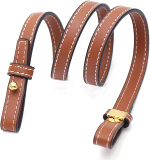 BAIXUEJI Genuine Leather Purse Strap Adjustable Replacement Crossbody Shoulder Bag Handbag