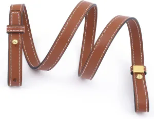 BAIXUEJI Genuine Leather Purse Strap Adjustable Replacement Crossbody Shoulder Bag Handbag