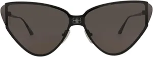 Balenciaga Cat Eye-Frame Metal Sunglasses