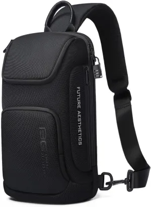 BANGE Sling Bag for Men,Shoulder bags Crossbody Sling Backpack for Men and Women