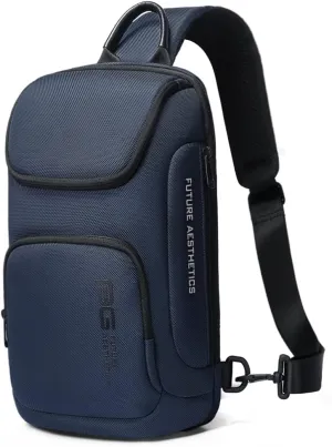 BANGE Sling Bag for Men,Shoulder bags Crossbody Sling Backpack for Men and Women