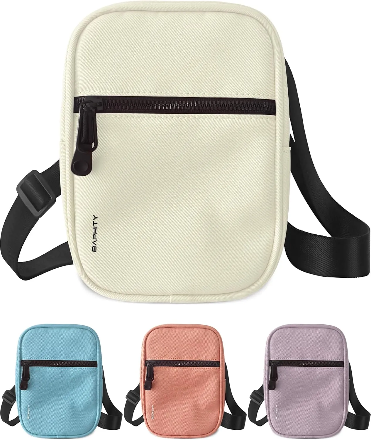 BAPHITY Crossbody Bag Sling Purses for Women Trendy, Convertible Multi Position Fanny Back Pack Sling Bag for Women Cross Body